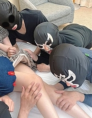 まゆちゃん最終章。我被背叛的女人的結局是被6個男人內射並懷孕。身材出眾，美腿迷人。連續內射♪