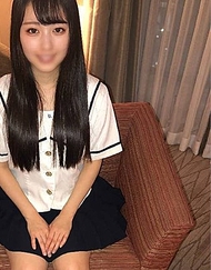 無修正＜清純18❤身高149＞清純無暇！黑長直！在酒店叫出來，連續兩次內射！