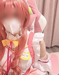 【Cos 3P】Vtuber さ〇らみこ 3P 後與素人童貞君心跳加速的真正第一次中出